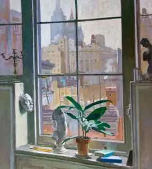 Studio Window, 18th Street  New York ~1932